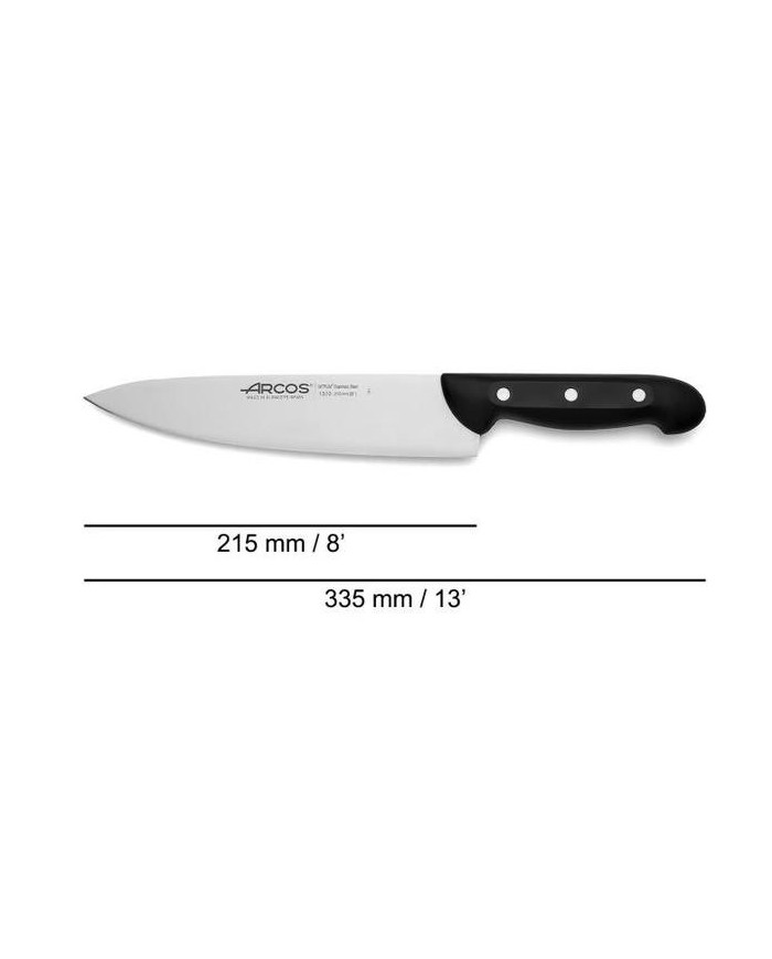 CUCHILLO ARCOS MODELO MAITRE COCINA 215 MM. 151000