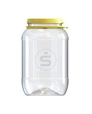 BIDON PLAST. T/ROSCA ROJA+OBTURAD.12'5L