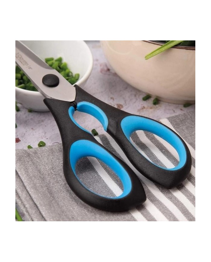 TIJERA COCINA 3CLAVELES 8" D MANGO ERGONOMICO 00442