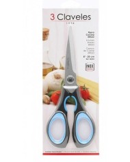 TIJERA COCINA 3CLAVELES 8" D MANGO ERGONOMICO 00442