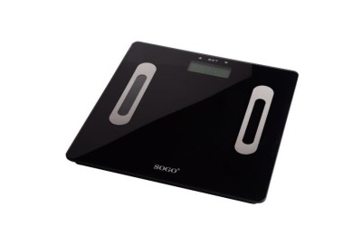 BASCULA BAÑO SOGO DIGITAL MEDIDOR GRASA E HIDRATACION