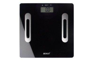 BASCULA BAÑO SOGO DIGITAL MEDIDOR GRASA E HIDRATACION