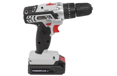 TALADRO PERCUTOR POWERPLUS 20V 1BAT 2Ah POWC1080