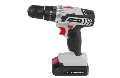 TALADRO PERCUTOR POWERPLUS 20V 1BAT 2Ah POWC1080