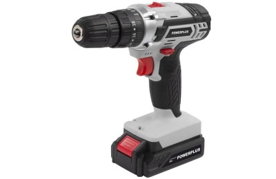 TALADRO PERCUTOR POWERPLUS 20V 1BAT 2Ah POWC1080