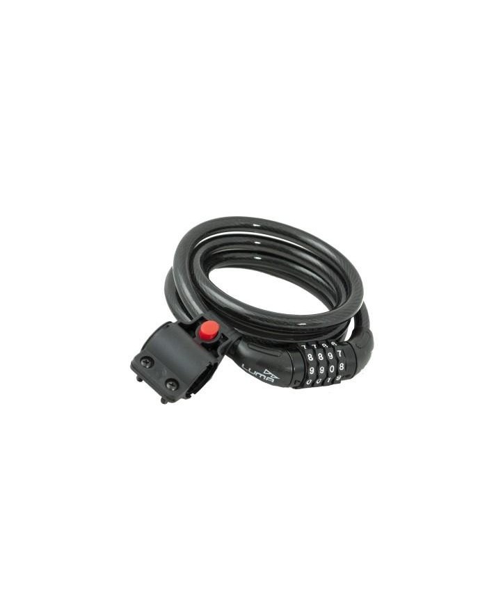 CABLE CANDADO ESPIRAL LUMA 150X1,2CM.COMBINACION