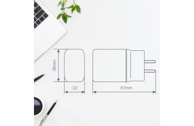 CARGADOR GSC 230V. A 2 USB