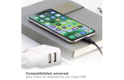 CARGADOR GSC 230V. A 2 USB