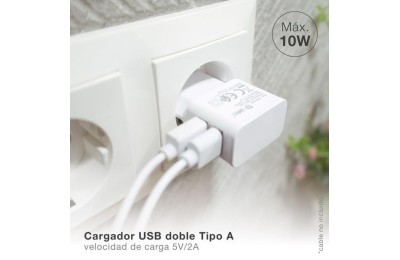 CARGADOR GSC 230V. A 2 USB