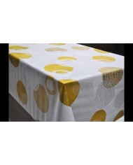 MANTEL RESINADO LONETA MARRON 1'40M. ROLLO 25 MTS.