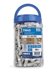 TACO NYLON TN4S INDEX  6X30MM. (BOTE 1000 TACOS) TN4S06EP