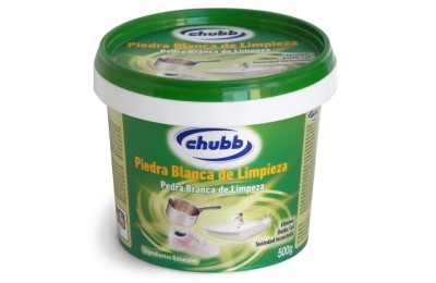 PIEDRA BLANCA LIMPIEZA CHUBB 500 GRS.