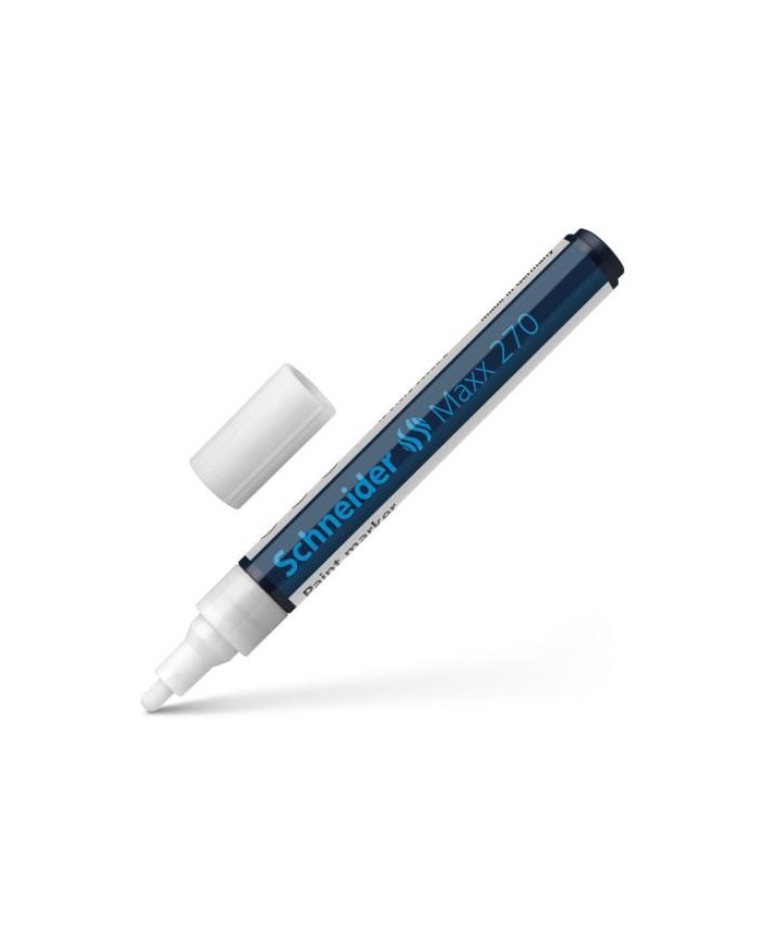 MARCADOR DE LACA BLANCO 1-3MM. SCHNEIDER TRAZO FUERTE