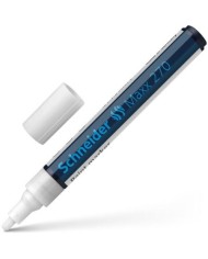 MARCADOR DE LACA BLANCO 1-3MM. SCHNEIDER TRAZO FUERTE