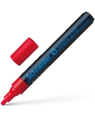 MARCADOR DE LACA ROJO 1-3MM. SCHNEIDER TRAZO FUERTE