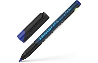 MARCADOR PUNTA FINA AZUL 1MM. SCHNEIDER