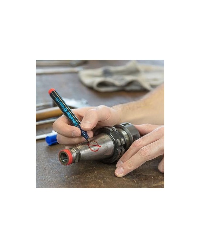 MARCADOR PUNTA BISELADA NEGRO 1-4MM. SCHNEIDER