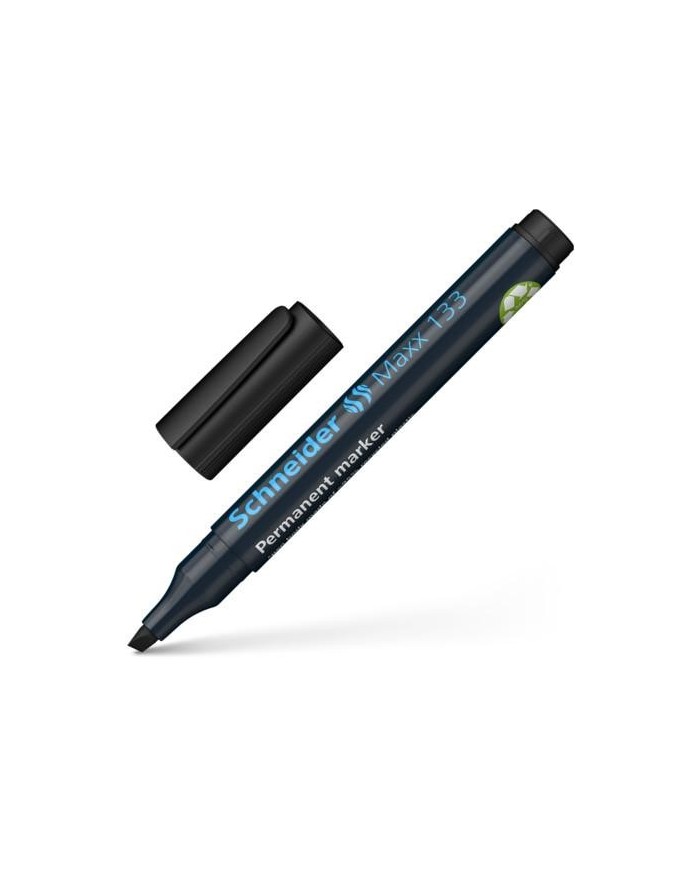 MARCADOR PUNTA BISELADA NEGRO 1-4MM. SCHNEIDER