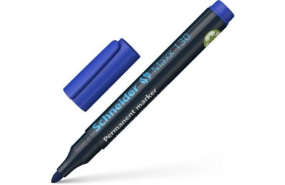 MARCADOR PUNTA REDONDA AZUL 1-3MM. SCHNEIDER