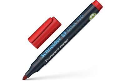 MARCADOR PUNTA REDONDA ROJO 1-3MM. SCHNEIDER