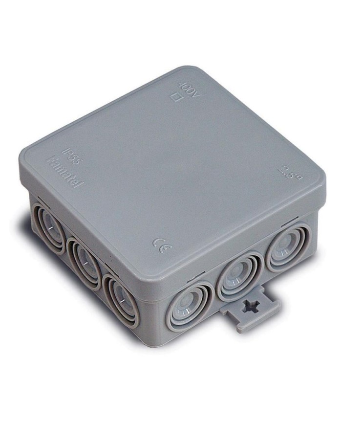 CAJA EMPALME ESTANCA FAMATEL GRIS 85X85 RF.3052