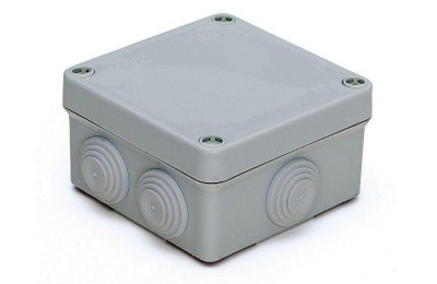 CAJA EMPALME ESTANCA 100X100X55 GRIS 3011