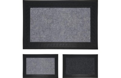 FELPUDO KOOP GOMA RAYAS 40X60 CMS.