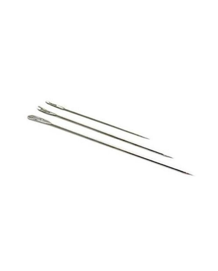 AGUJA SAQUERA RECTA Nº3 7'5CMS. DAMA 10UDS.