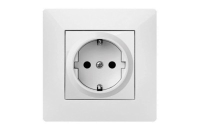 BASE ENCHUFE EMPOTRAR 10-A HABITAT 9123