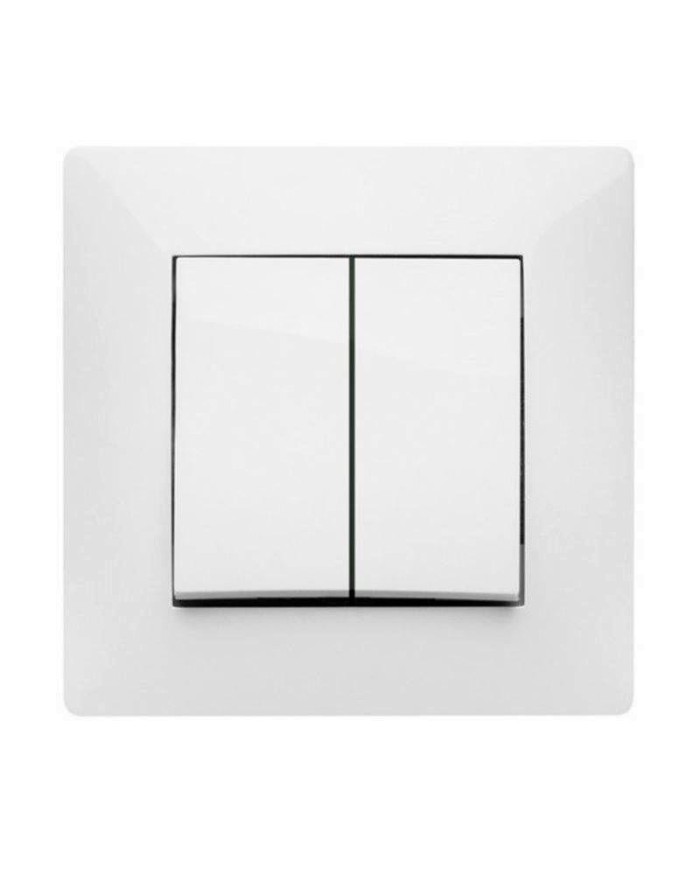 INTERRUPTOR DOBLE EMPOTRADO 10-A HABITAT 9303