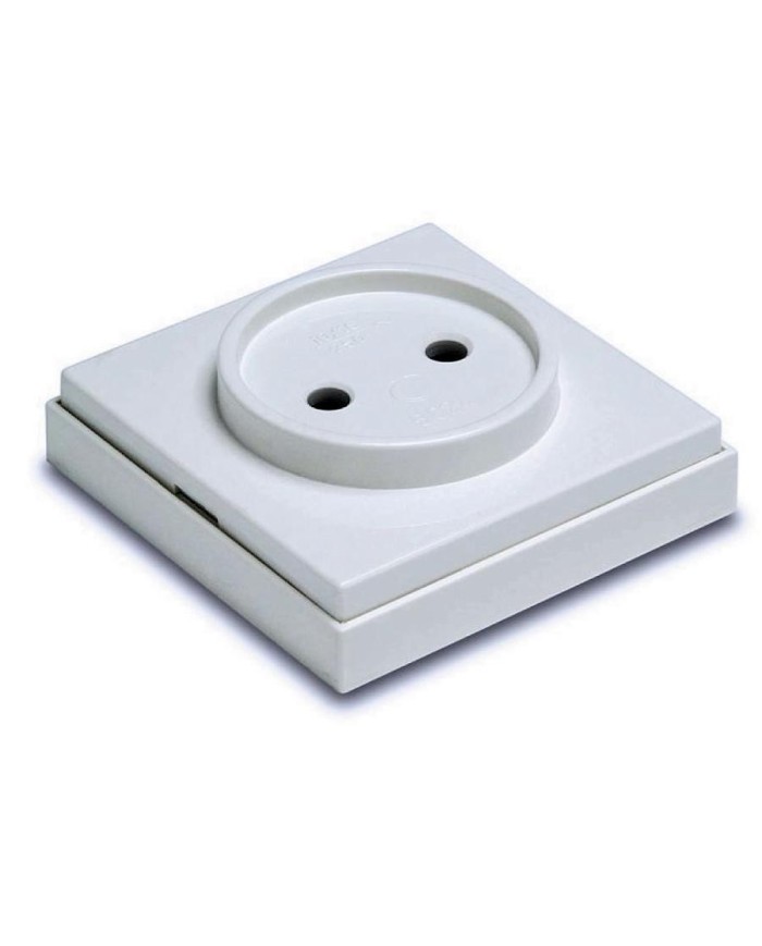 BASE ENCHUFE SUPERFICIE FAMATEL 10-A REF.5024-B