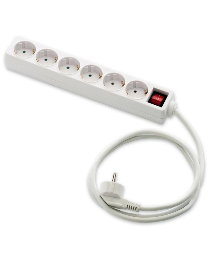 BASE MULTIPLE FAMATEL 6 TOMAS T.T. 1'5M. CON INTERRUPTOR 9/706