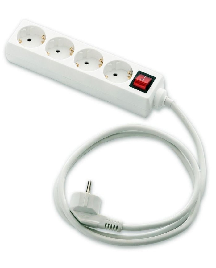 BASE MULTIPLE FAMATEL 4 TOMAS T.T. 1'5MTS. CON INTERRUPTOR 9/704