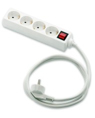 BASE MULTIPLE FAMATEL 4 TOMAS T.T. CABLE 1'5MTS. 9/504