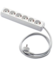 BASE MULTIPLE FAMATEL 6 TOMAS T.T. 1'5MTS. CON CABLE 9/506