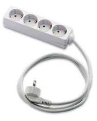 BASE MULTIPLE FAMATEL 4 TOMAS T.T. CABLE 1'5MTS. 9/504
