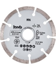 DISCO DIAMANTE SEGMENTADO KWB 115X19