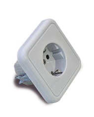 BASE ENCHUFE EMPOTRAR FAMATEL 10-A HABITAT 9123