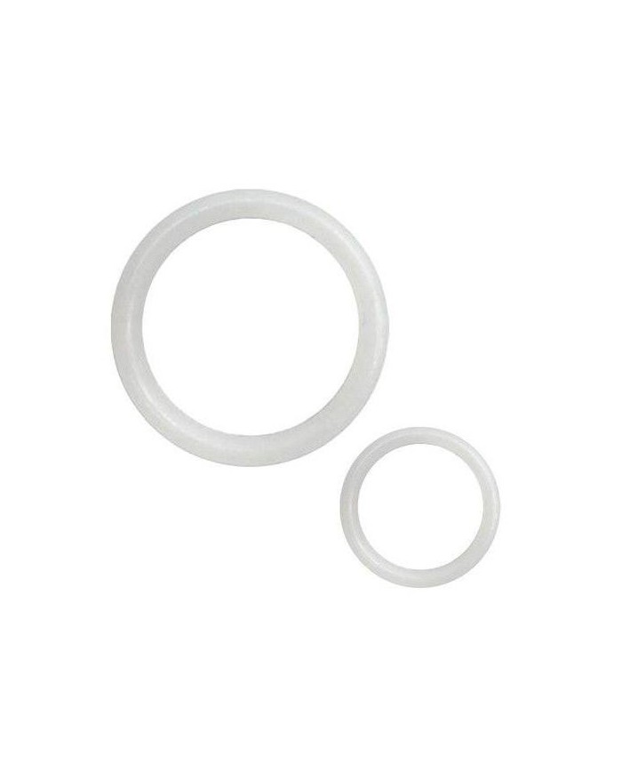 ANILLA PLASTICO REDONDA 28MM. (BOLSA 100 UDS.)