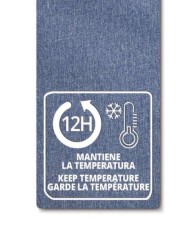 BOLSA NEVERA FLEXIBLE IRIS WEEKEND BLUE  8LTS.