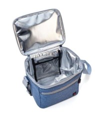 BOLSA NEVERA FLEXIBLE IRIS WEEKEND BLUE  8LTS.