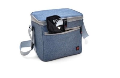 BOLSA NEVERA FLEXIBLE IRIS WEEKEND BLUE  8LTS.