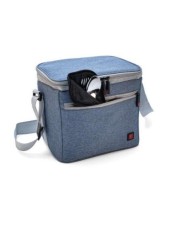 BOLSA NEVERA FLEXIBLE IRIS WEEKEND BLUE  8LTS.