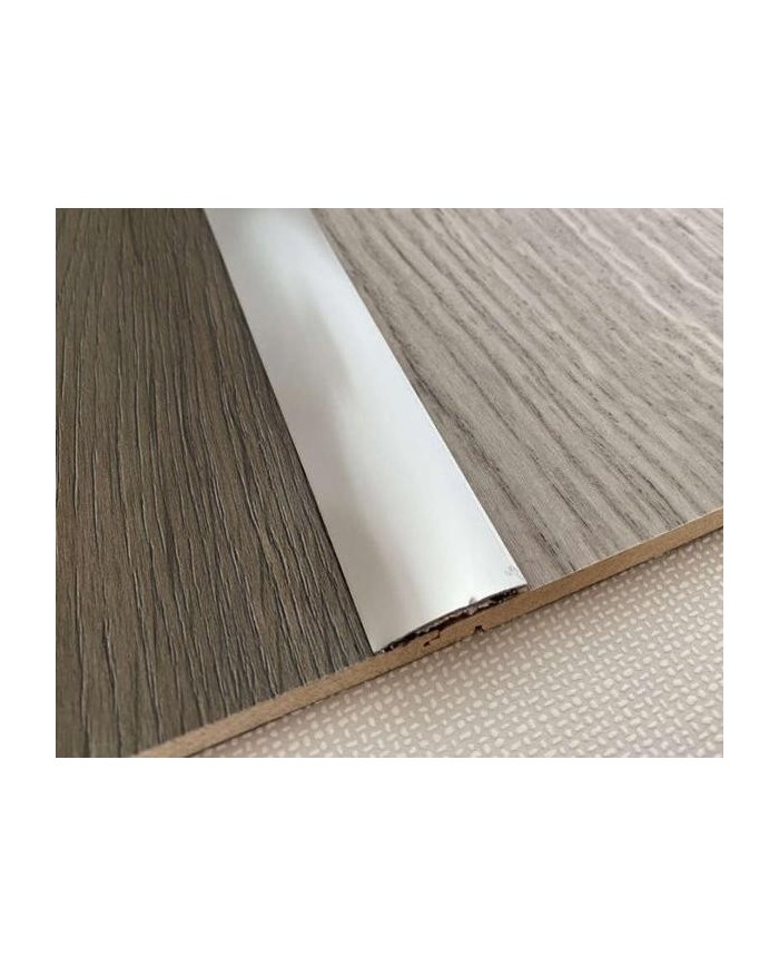 TAPAJUNTAS ADHESIVO MOQUETA RUFETE ACERO INOXIDABLE 2'5MTS. 11058