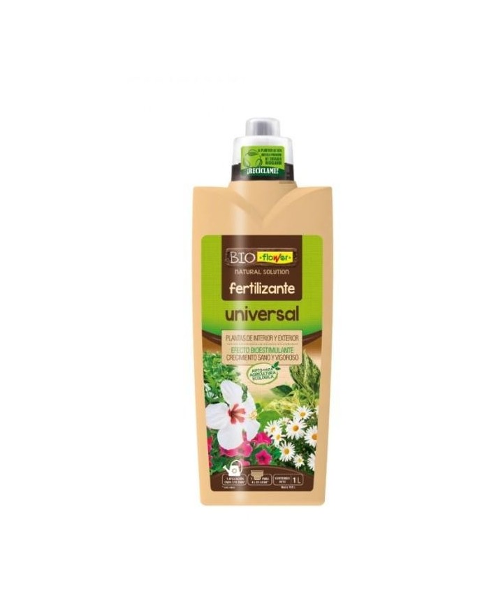 FERTILIZANTE UNIVERSAL BIOFLOWER 1000 ML.