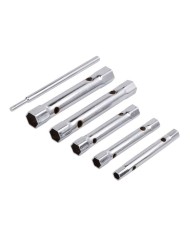 LLAVE TUBO HEXAGONAL KREATOR 8-19MM. JUEGO 6PZS.