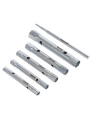 LLAVE TUBO HEXAGONAL KREATOR 8-19MM. JUEGO 6PZS.