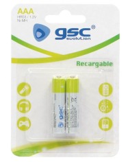 PILA GSC RECARGABLE AAA BL.2UDS.