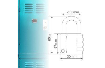 CANDADO GSC COMBINACION 30 MM.