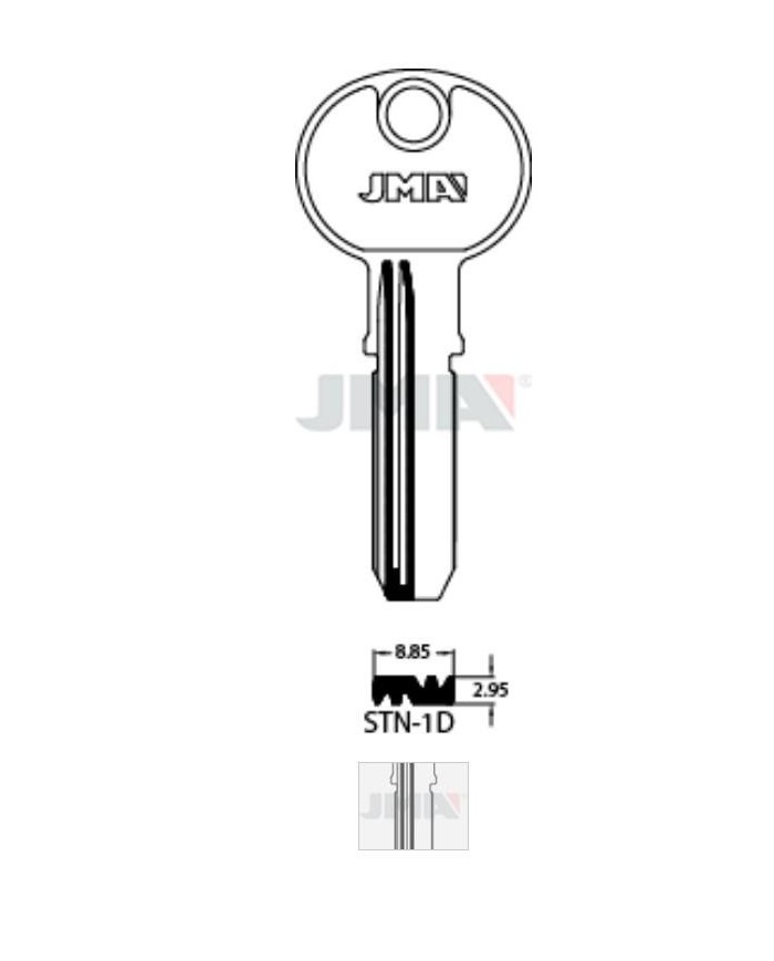 LLAVES BRUTO SEGURIDAD STN-1D    LATON